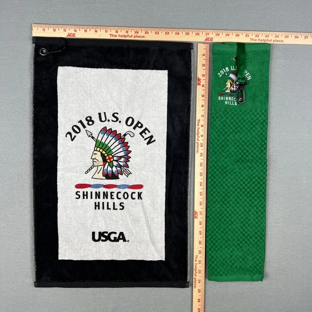 2018 US Open Shinnecock Hills Towel Set‎ USGA Official Golf Memorabilia Golfing